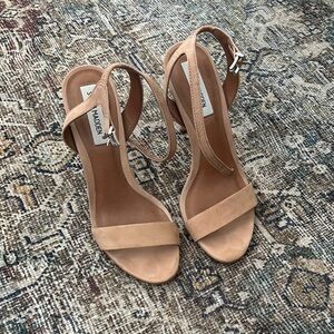 Steve Madden Tan Stiletto Sandals